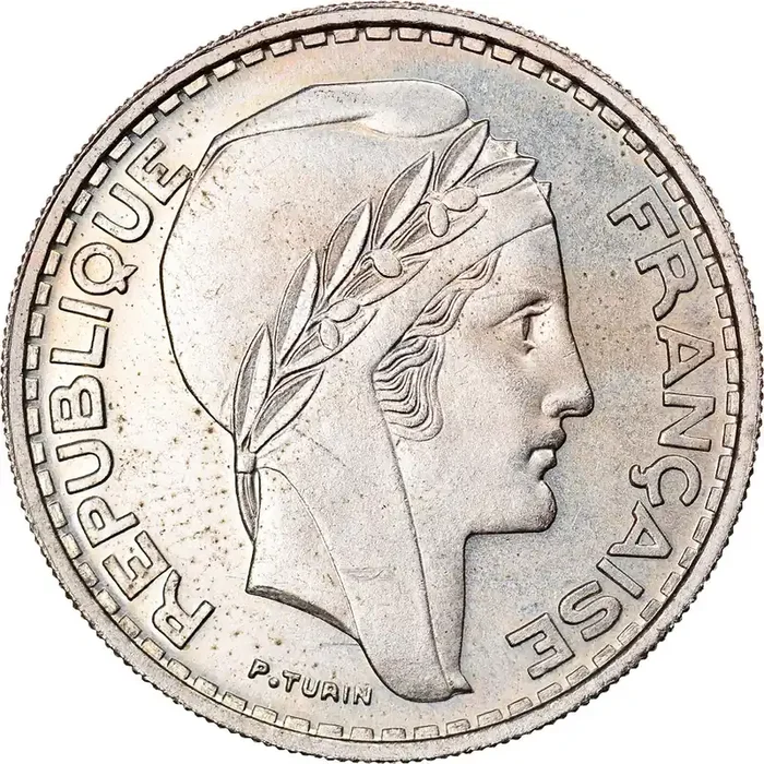 Coin, Algeria, 50 Francs 1949 – Paris – ESSAI – MS(63) – Copper-nickel – KM E2