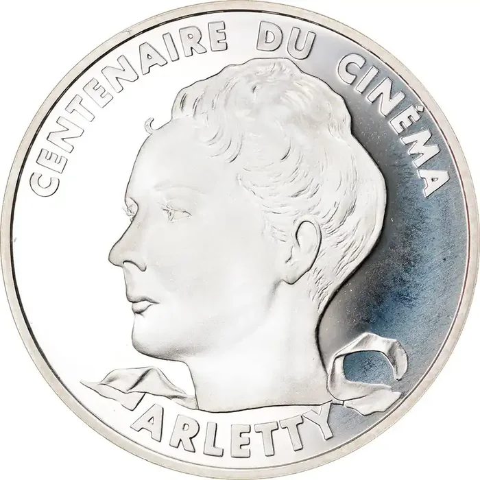 Coin, France, Arletty 100 Francs – 1995 – Paris – BE – MS(65-70) – Silver – KM 1945