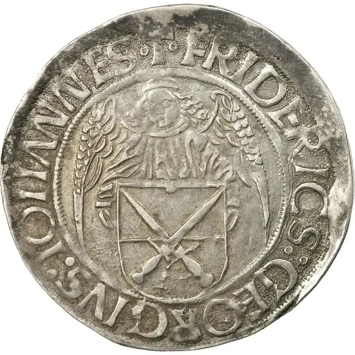 Coin, German States, Friedrich III Groschen – AU(50-53) – Silver