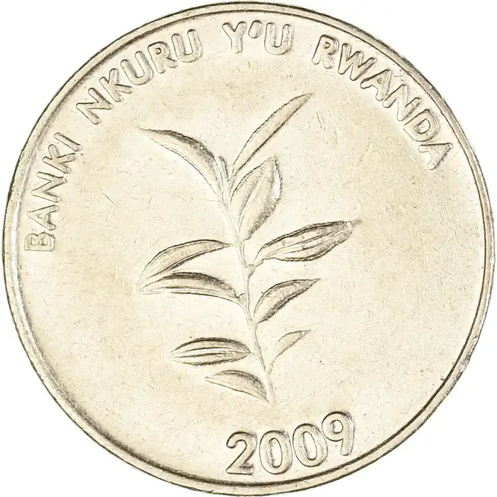 Coin, Rwanda, 20 Francs