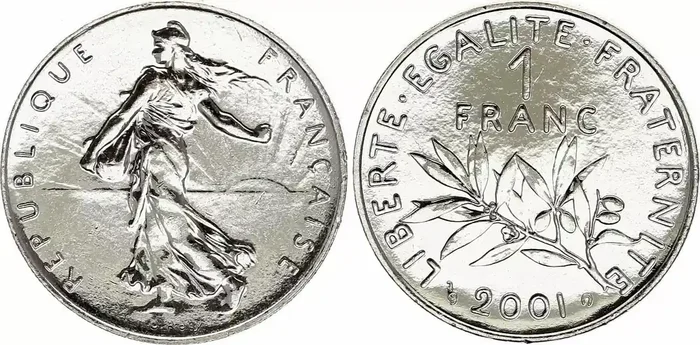 France 1 Franc Semeuse FRANCE 2001 (N)