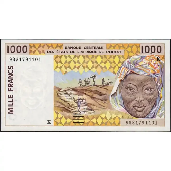 Sénégal – Pick 711Kc – 1‘000 francs – 1993 – Etat pr.NEUF