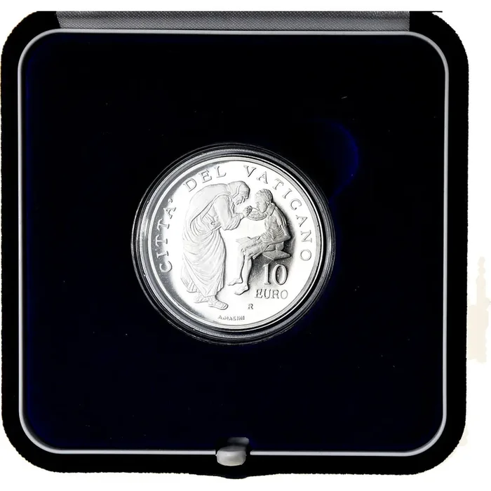 Vatican, Pape Benoit XVI, 10 Euro Journée mondiale de la Paix – 2007 – Rome