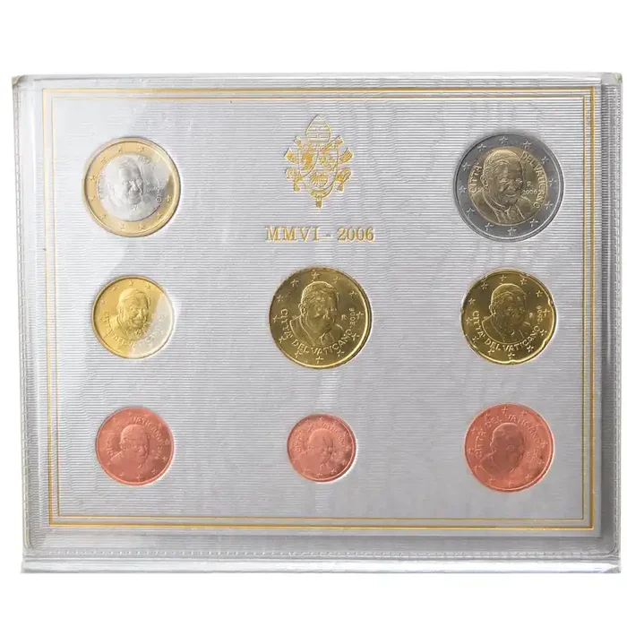 Vatican, Set, Benoit XVI 2006 – MS(65-70)